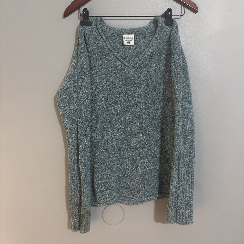 Columbia‎ Women's Sz Large Sweater Top Size Medium Color Blue Shi Lanka